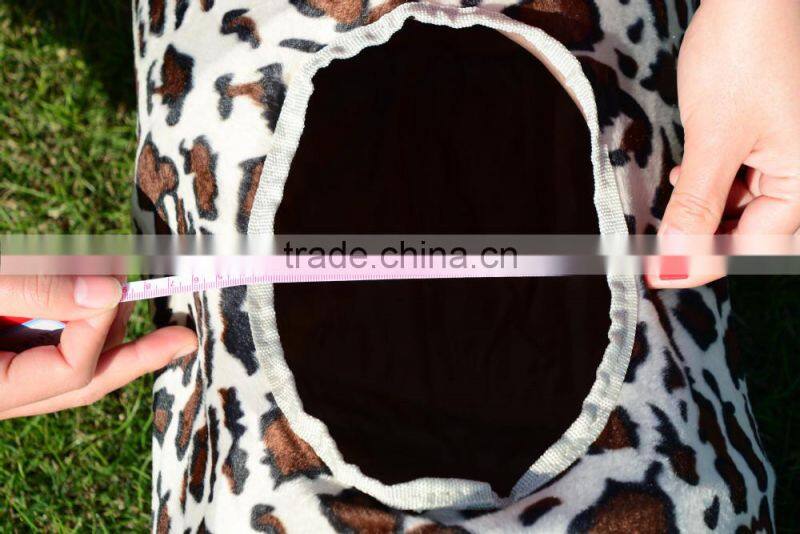 2016 hot sale New pet tunnel house play toy cat tunnel