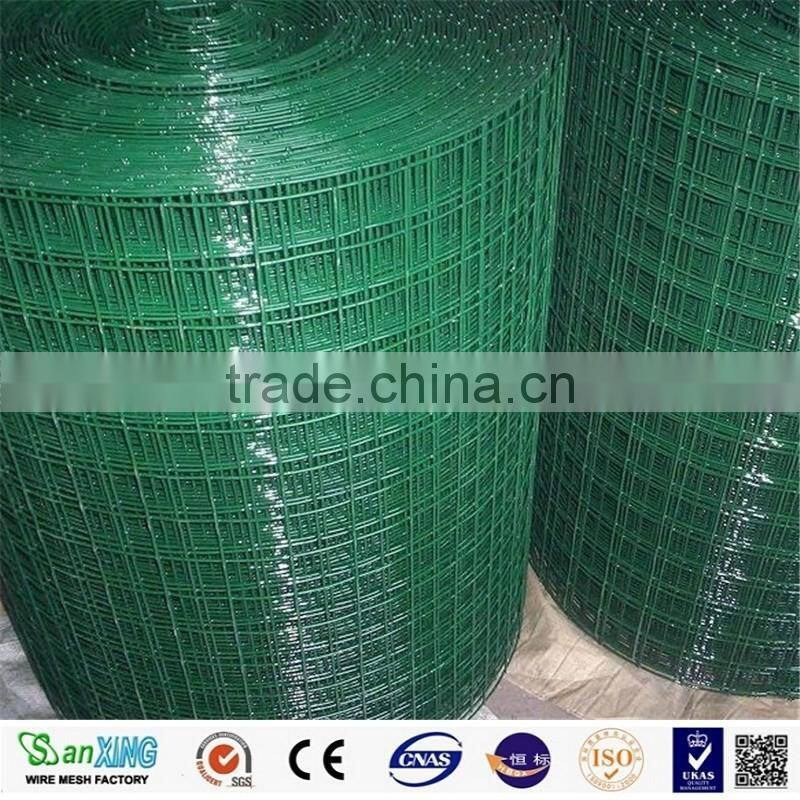PVC Plastic coated welded wire mesh for making crab trap made in China