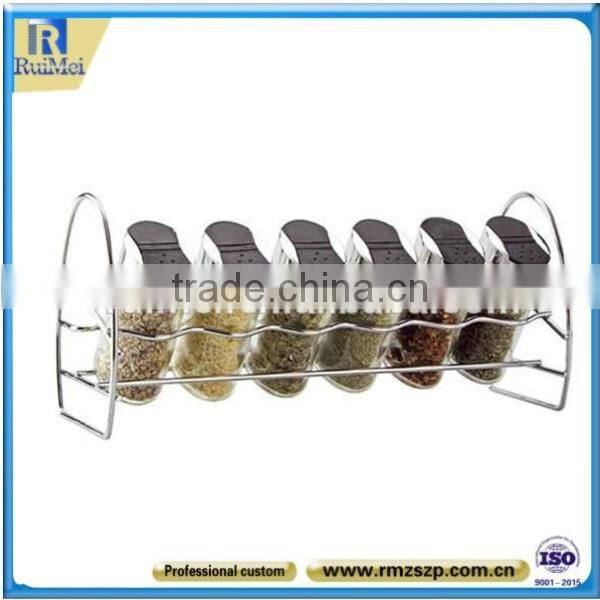 3-Tier Countertop Practical Kitchen Iron Spice Holder