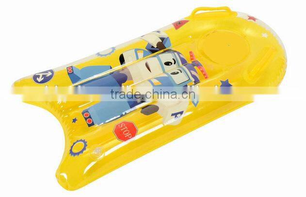cheap inflatable kids surfboard with handles SWI00014