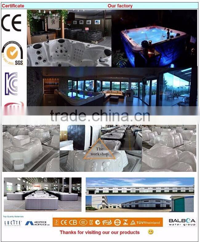 L511 New Garden Multi-functional Balboa Spa 2 3 person hot tub with CE & SAA certificate