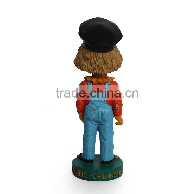 Resin Cartoon Figurine Bobble Head