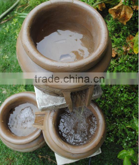 Wholesale Polyresin Jars Outdoor Water Fountain