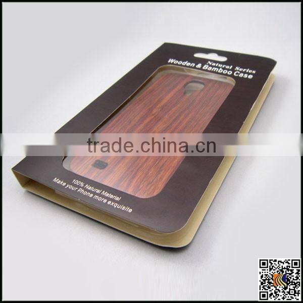 Wholesale custom made cardboard PVC cardboard window box phone case package