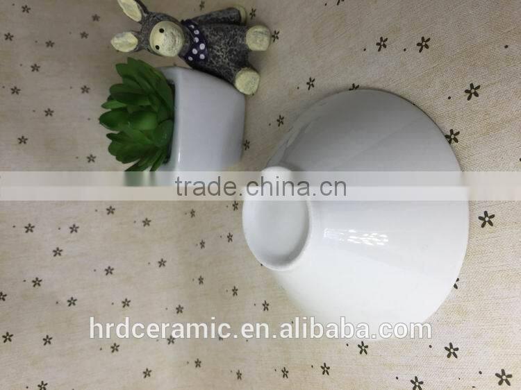 Stocked White Chinese plate