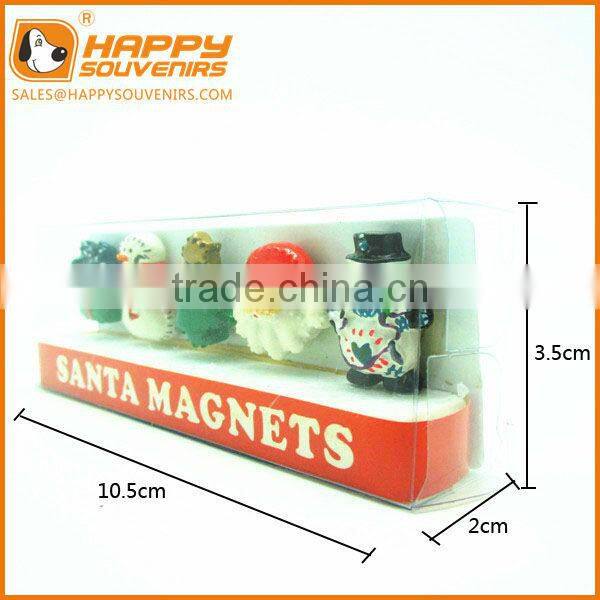 Souvenir fridge magnet city landscape painting and special miniature food series 3D advertising product