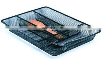 Household Metal Mesh Durable Spoons Chopsticks Storage Tray