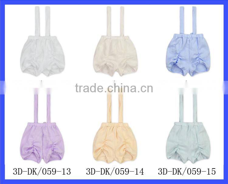 Children summer New Fashion Suspender Short Pants Designer Girls Lavender Shorts