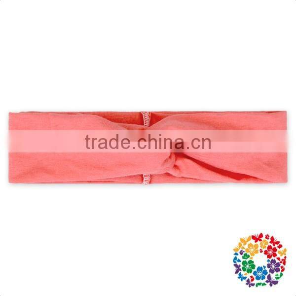 Unisex Toddler And Children Two Size Stretchy Cotton Sweet Sport Headband