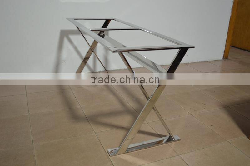 Stainless steel dining table base