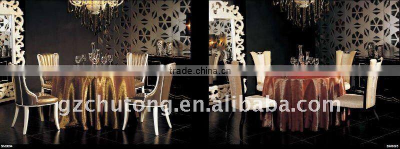Luxury modern painted wood banquet & dining chairs for sale