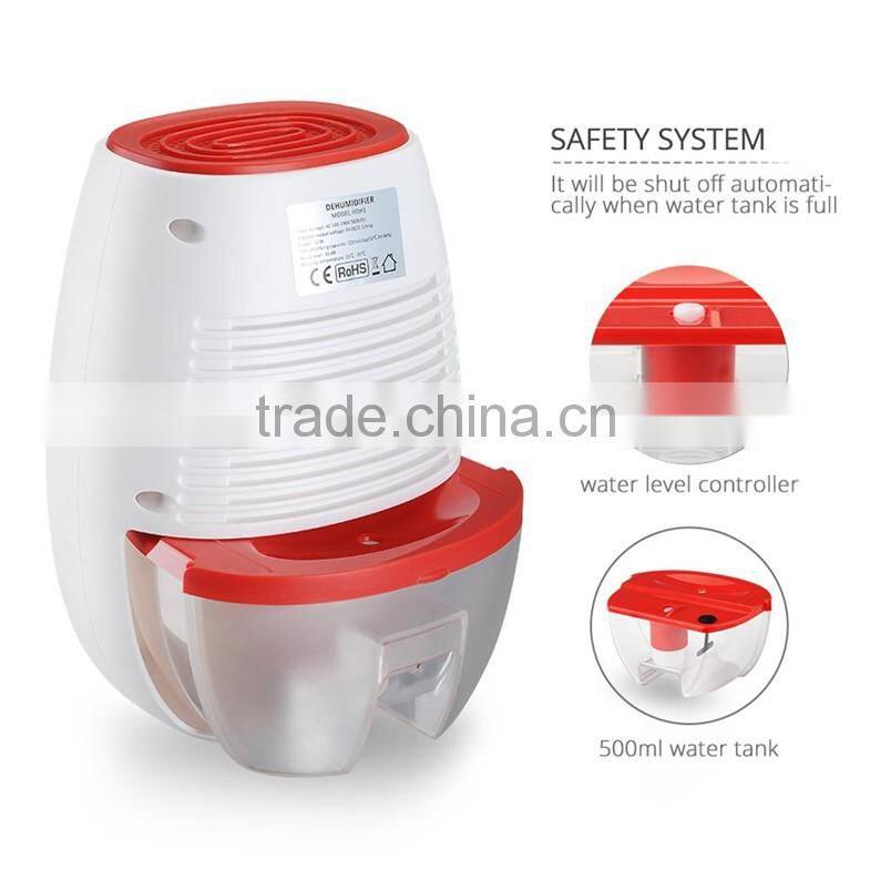 22W Semiconductor Dehumidifier 500ml Air Dryer Moisture Absorber 451615