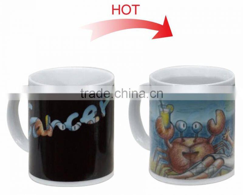 2017 hot new Porcelain Change Mug 12 constellations