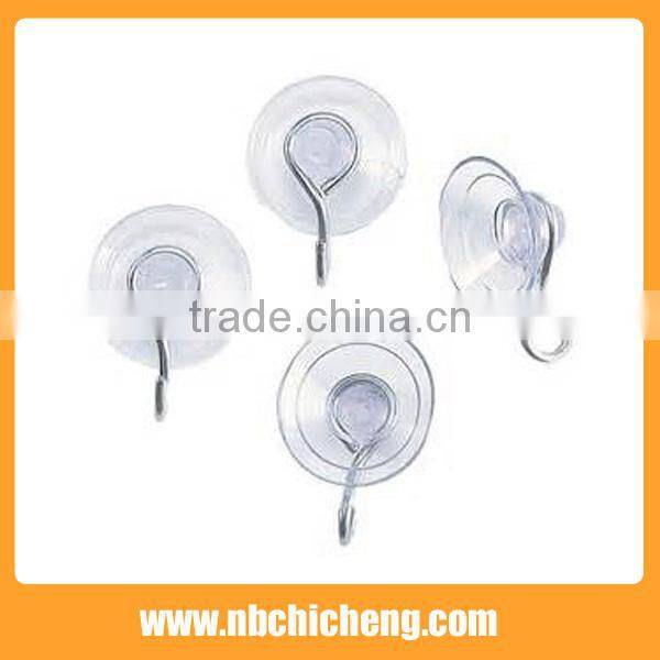 12pcs Plastic bathroom suction cup hoop