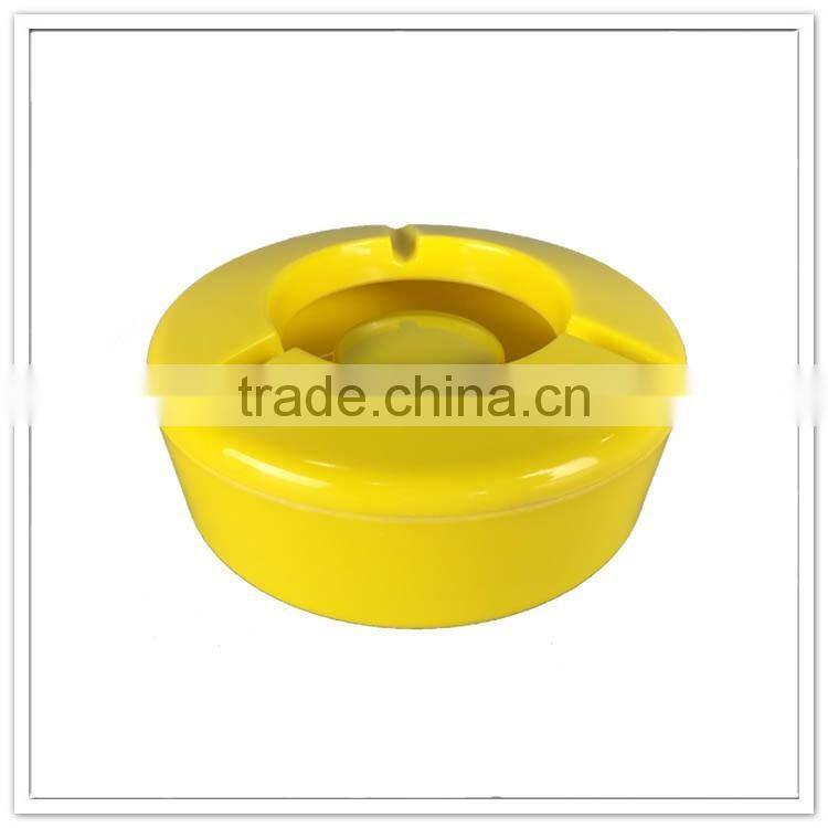 Western beach solid color melamine ashtray with custom logo