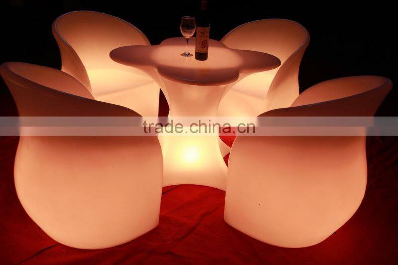 PE Materail Led Furniture,Led Llight Chair, Led Bar chair, Led Chair