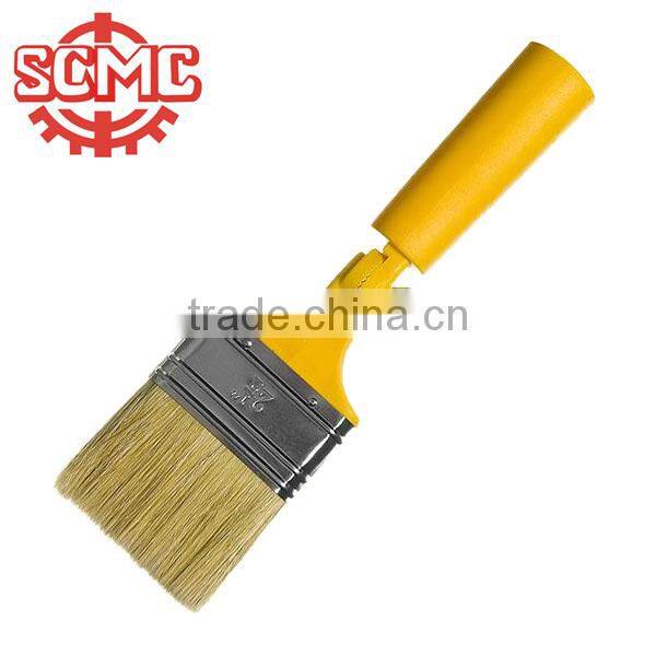 plastic handle stainless steel ferrule mixed bristle paint brush