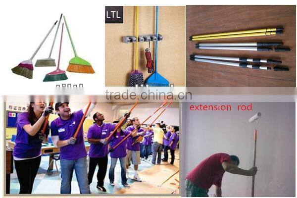 professional floor mop handle with PVC coated or painting