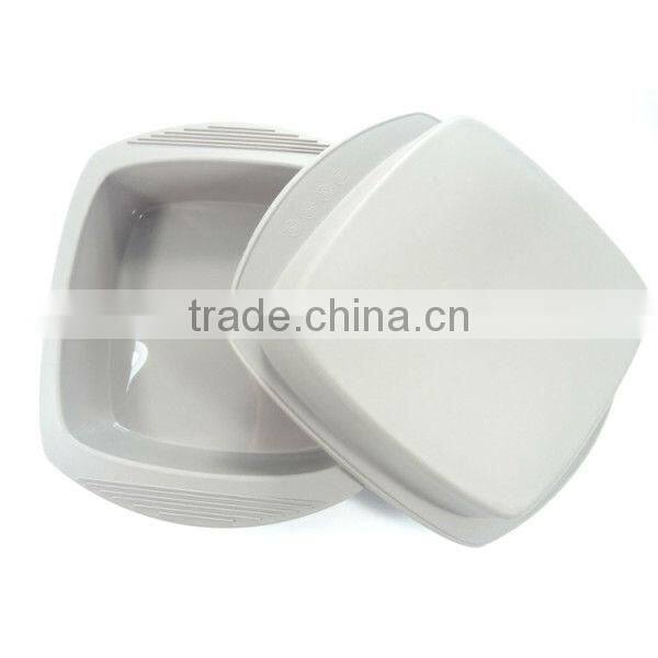 LFGB FDA grade Multifuncational microwave oven steamer,silicone food dinner box