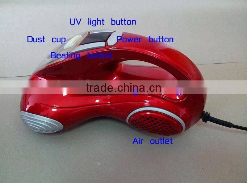 KM-011,UV light sterilization,uv bed mattress handy vacuum cleaner with vibrating pad