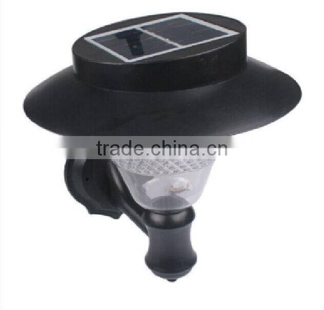 16Leds Solar Powered Garden Pathway Wall Mount Lights Lamps