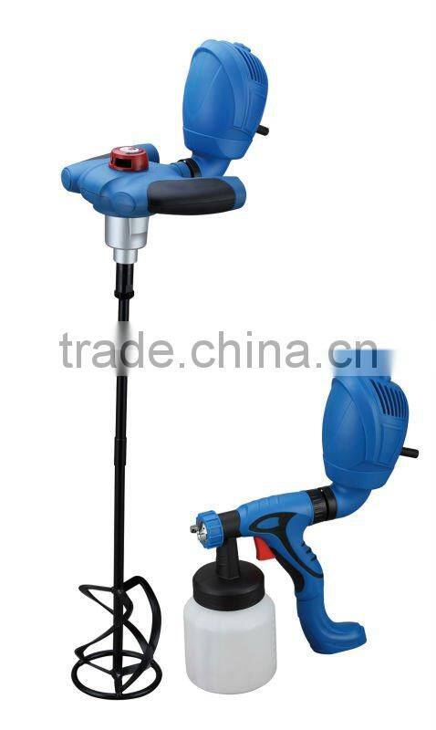 Paint Mixer and spray gun set,mixer set