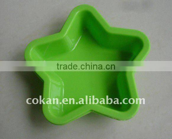 Star shape silicone cake mold,silicone baking mold CK-C072E
