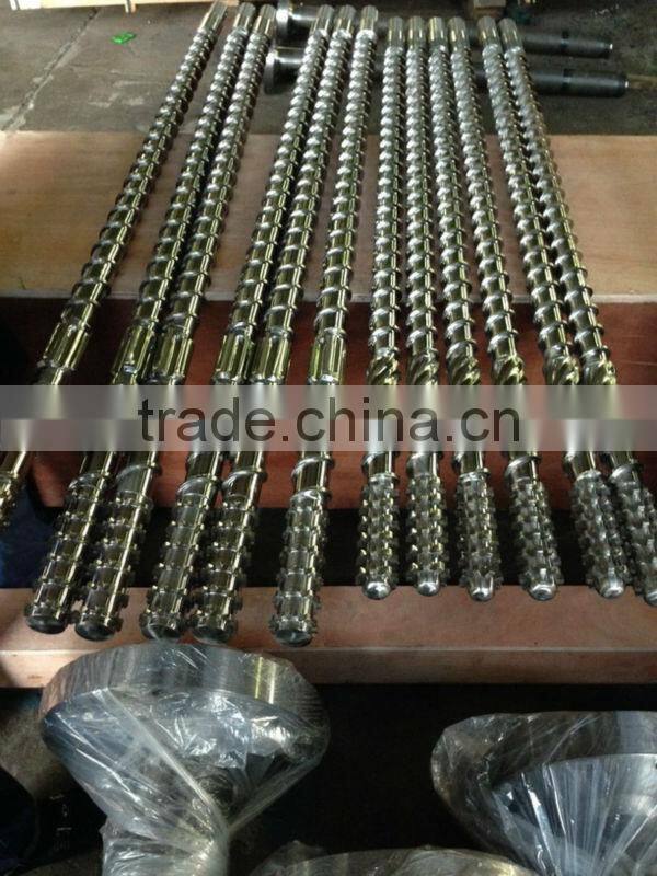 single screw and barrel for cable and extruder of cable screw