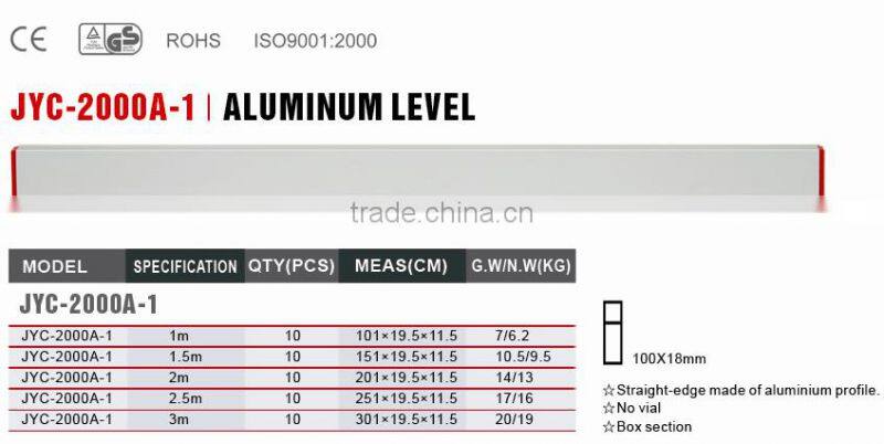 Adjustable angle construction tools Spirit level ruler