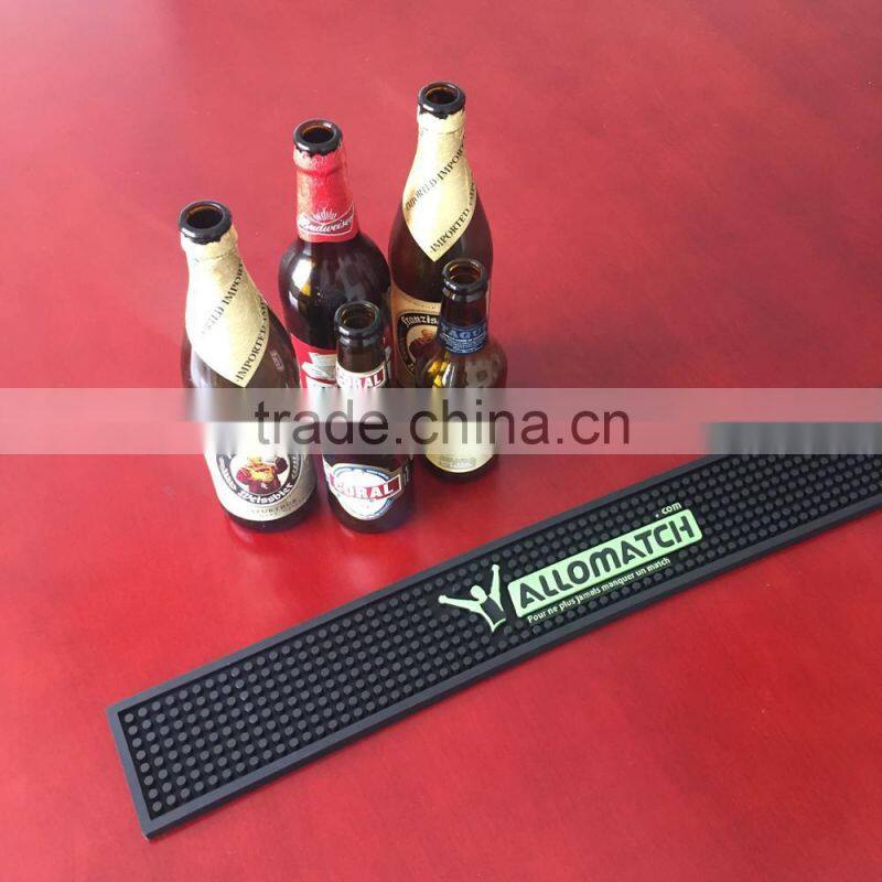 low price durable 3D logo pvc bar mat rubber bar mat