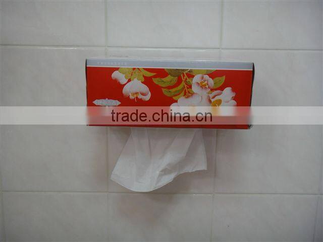 Magic sticky facial tissue paper holders