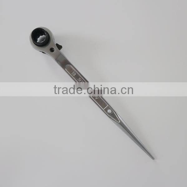 Double Sockets 19mm 22mm Ratchet Wrench Podger Spanner