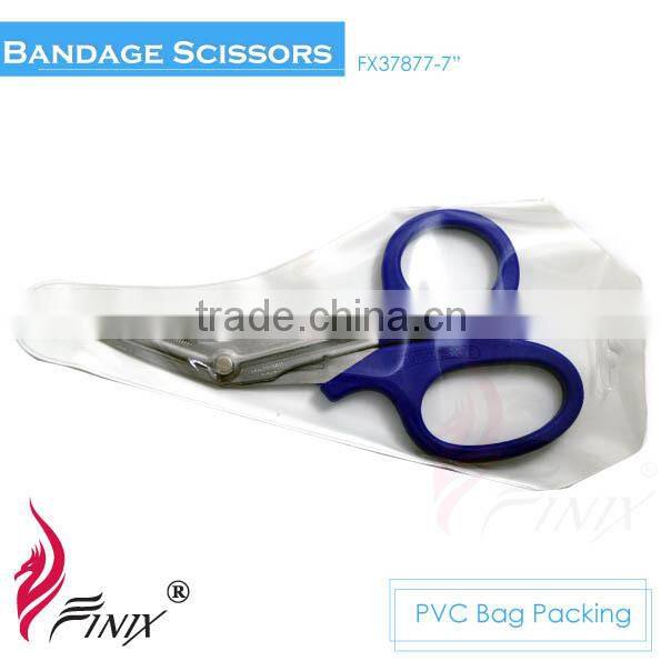 Black Non-Stick Fluoride Coated EMT Trauma Shears and Utility Bandage Scissors