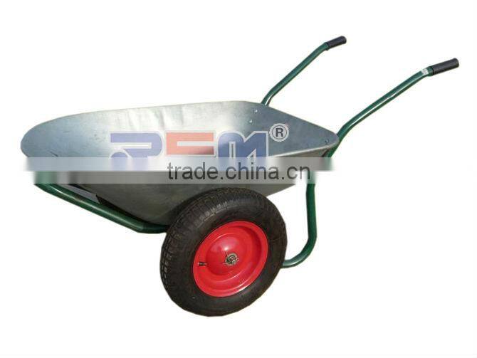 FACTORY SUPPLY VARIOUS COLOUR OF AGRICULTURE METAL WHEEL BARROW WB6406
