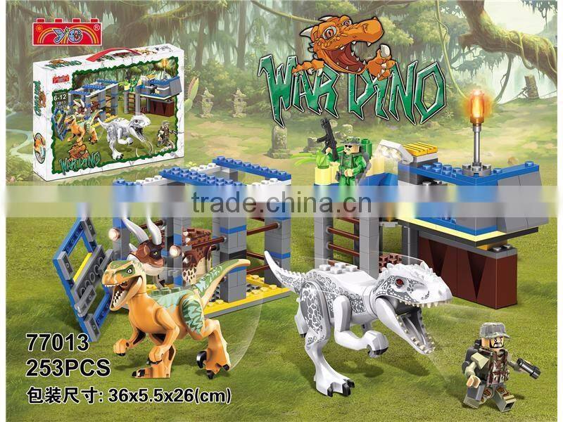 2016 hot item dinosaur blocks made in china