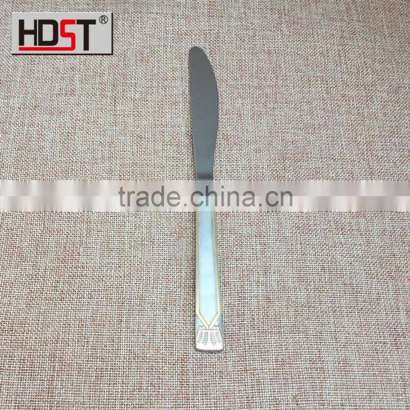 German Top grade wedding gold flatware for 2016 years new design