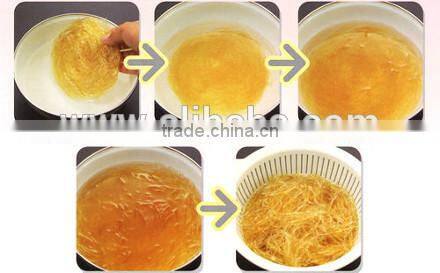 Low fat healthy artificial shark fin for various cook , OEM available
