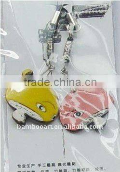 2014 year best bamboo key chain