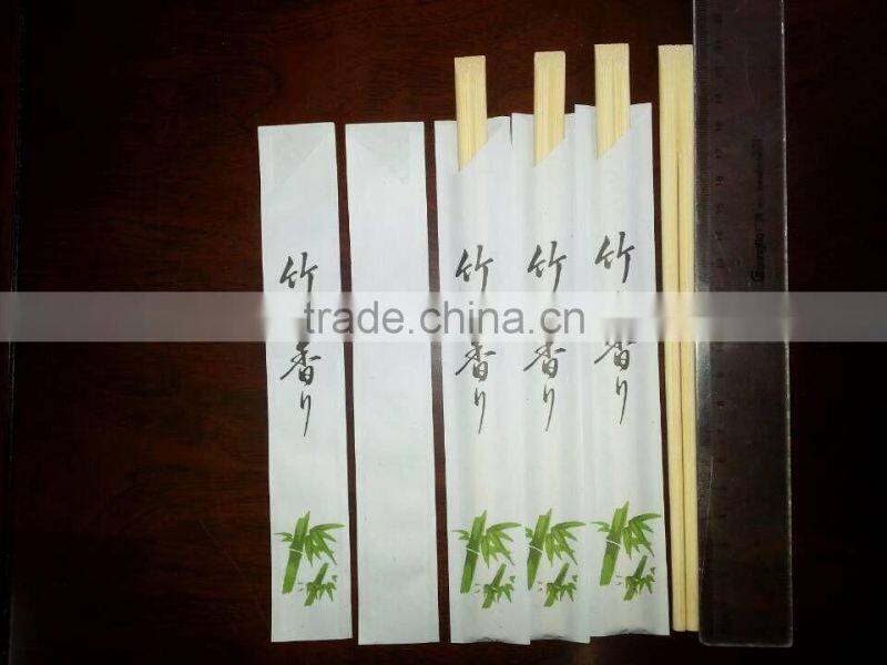 eco friendly hygiene disposable bamboo chopstick supplier