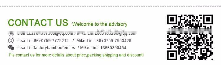 Strong natural garden bark fencing rolls sells in the supermarket