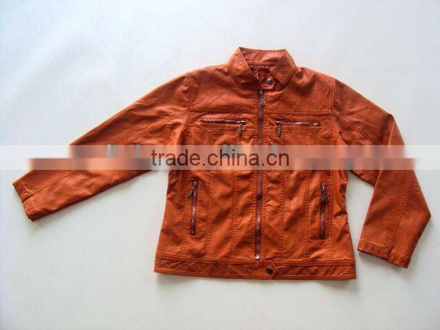 Jacket In Imitation Leather, Leather Coats For Women