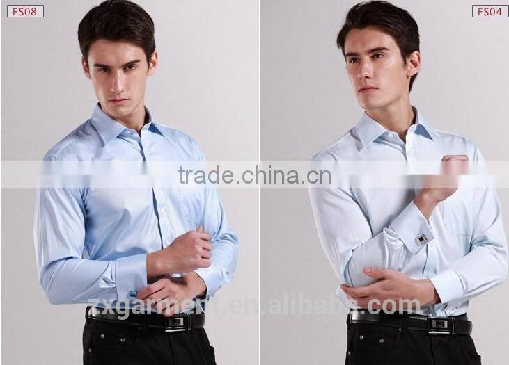 New style Mens Slim fit Long Sleeve Dress Shirts