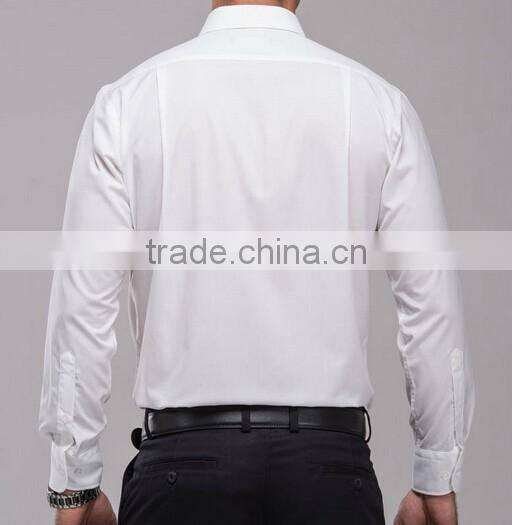 Custom Slim fit cut cotton dress shirts business shirts cotton mens white shirts