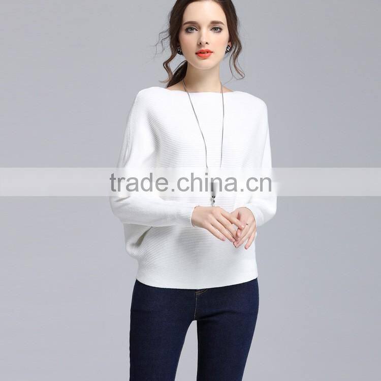 2017 Winter Women Knitted Wool Sweater Design For Girl Winter pullover Sweater