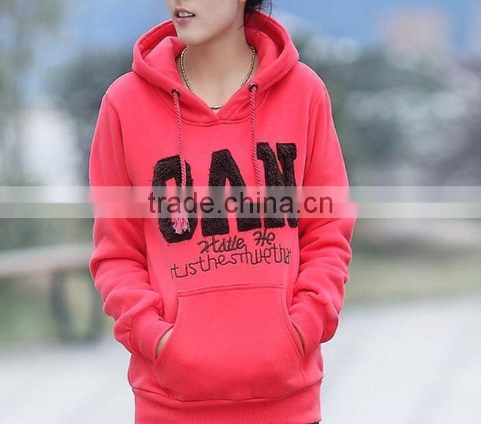 DIY logo fleece Hoodies sweater unisex sweater wholesale and sale