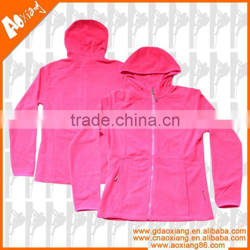 JJ091 Customized Polar Fleece Jacket with zipper For Women