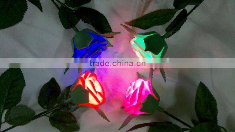 2017 new valentine's gift LED gleamy flower
