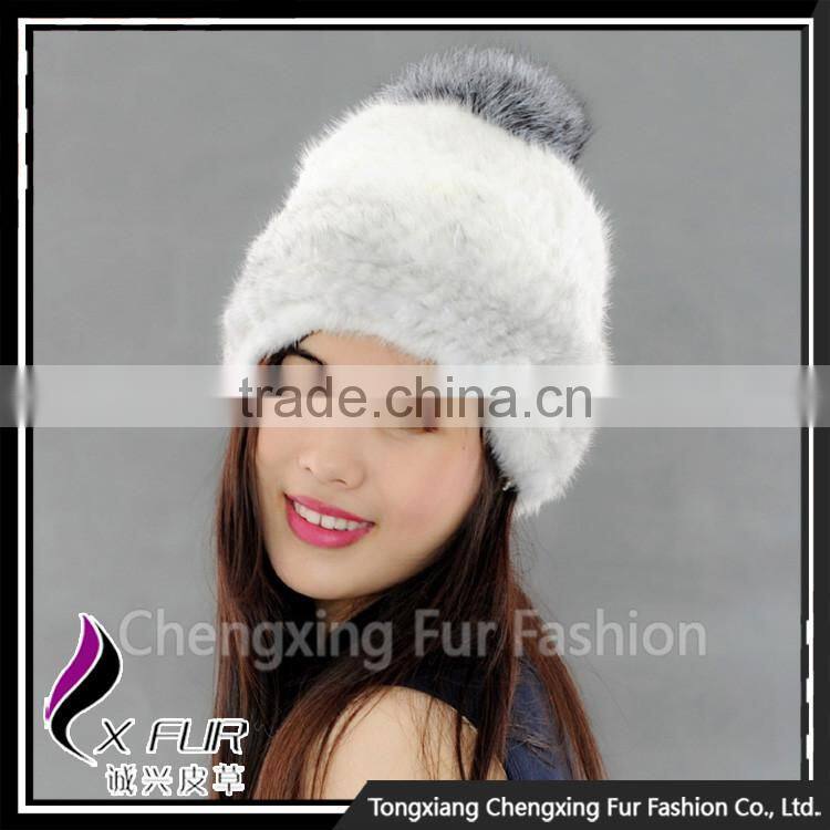 CX-C-221P Genuine Mink Fur Hat / Snood ~Hat Manufacturer
