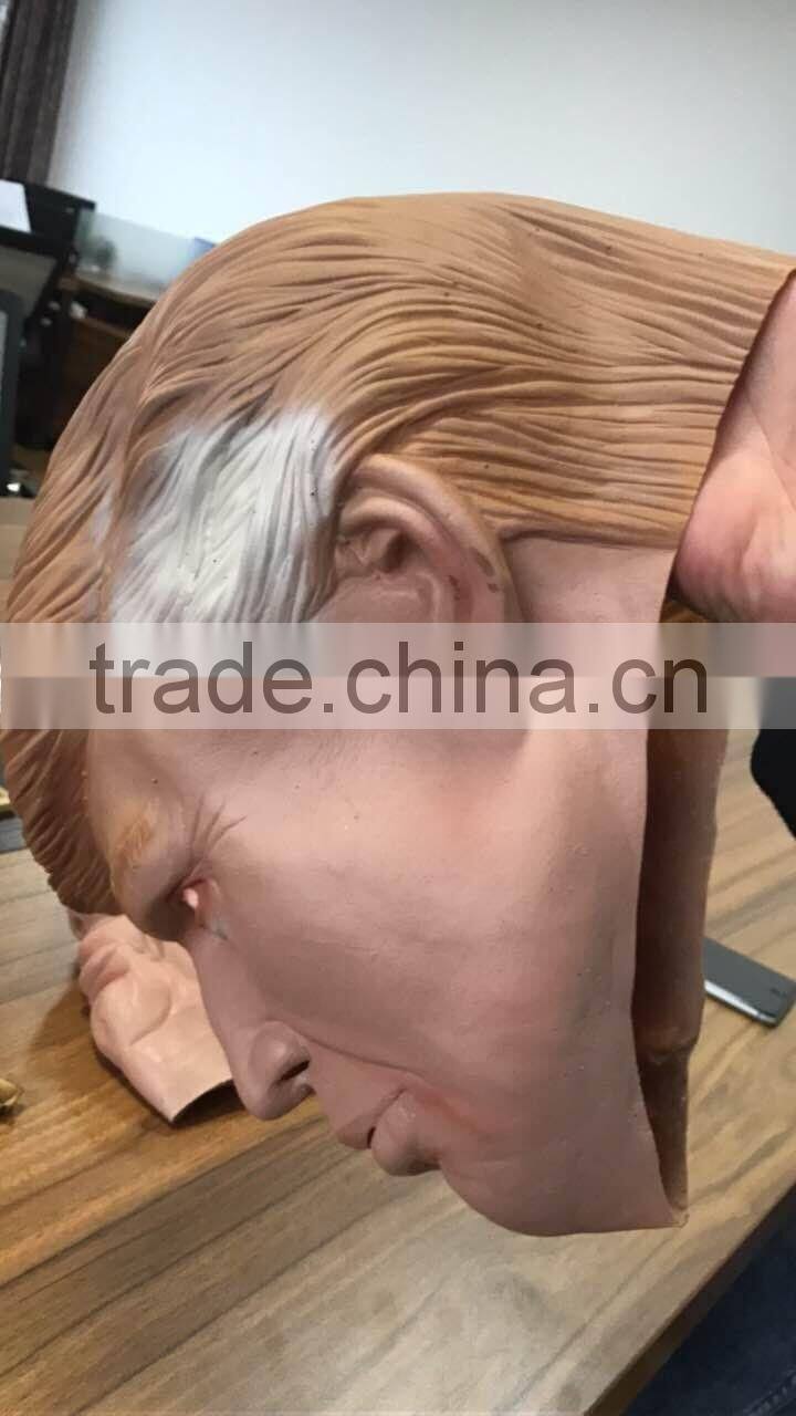 latex trump mask , halloween trump mask