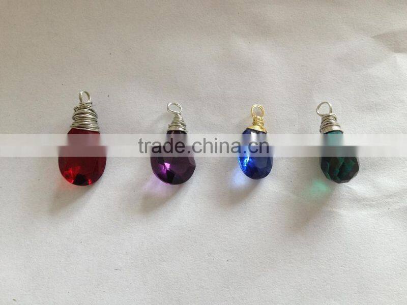 high quality turquoise stone earrings, gold wried earring, natural stone dangle earring jewelry